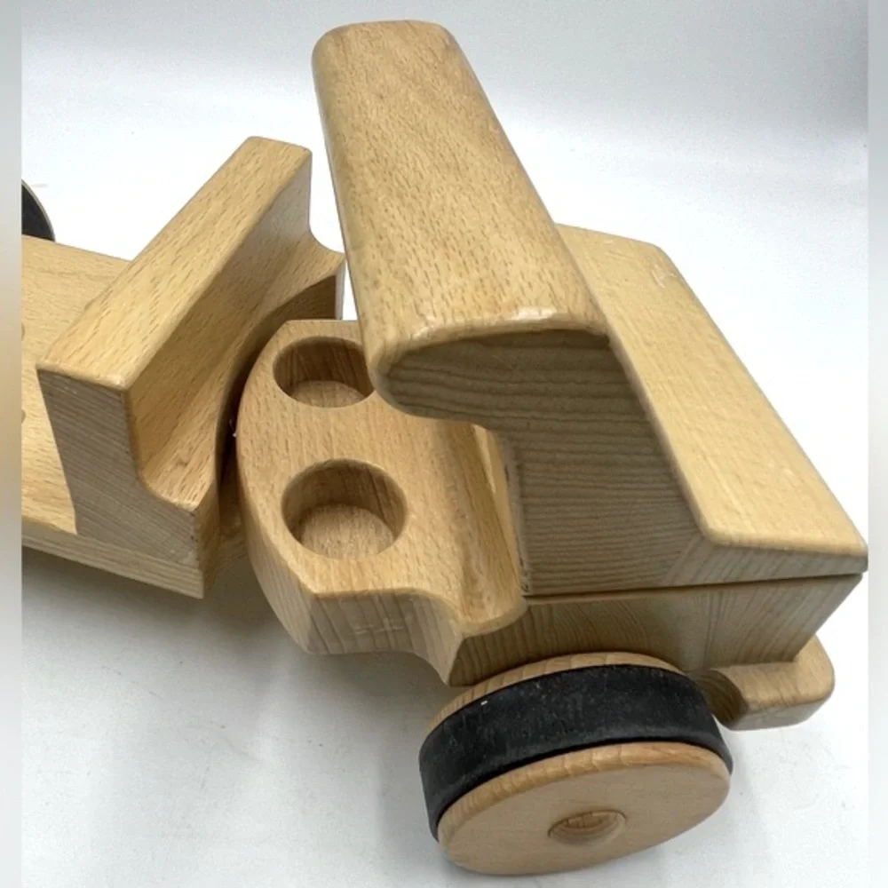 NIC “Creamobil” Beechwood Wooden Truck Base Model-Long: Manufactured in Germany